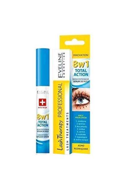 Eveline Cosmetics 8W1 Total Action Professional Lash Therapy Clear