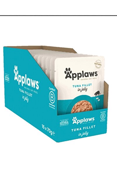 Applaws ابلاوز طعام رطب للقطط بالتونا فيلة بالجلي 70غ