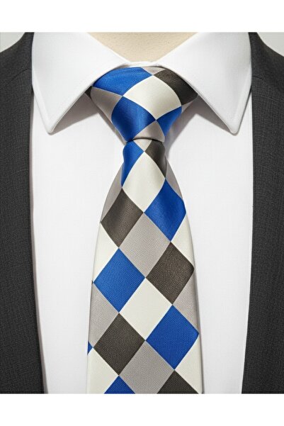 Reflect Your Style Tie Luxury Special Fabric Colorful Diamond Detail