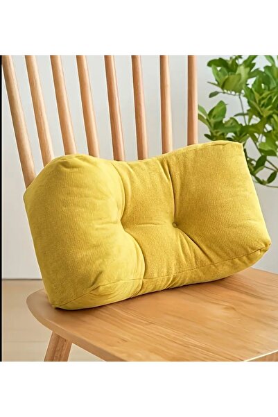 TEZKOTEKSTİL Bel Destekli Dolgulu Sırt Yastığı | Sandalye Oturum Sırt Dayama ...