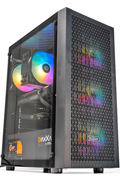 Diaxxa PC Gaming AMD Ryzen 5 7400 16GB DDR5 SSD 1TB NMVe AMD Radeon RX 6500 XT 8GB