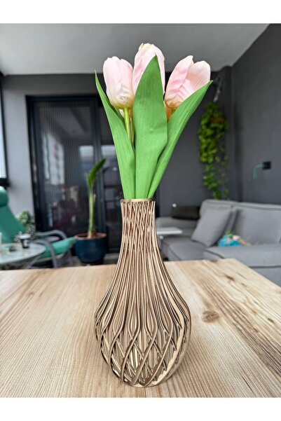 CHARM3D Lina Textured Decorative Vase