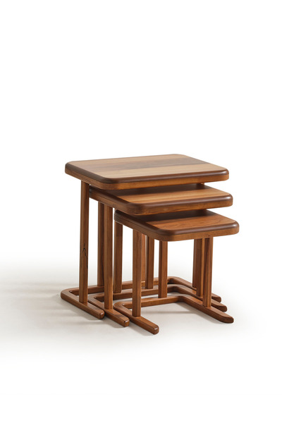 LERA HOMES C sehpa, Zigon sehpa, Ahşap sehpa, Modern sehpa, Servis sehpası