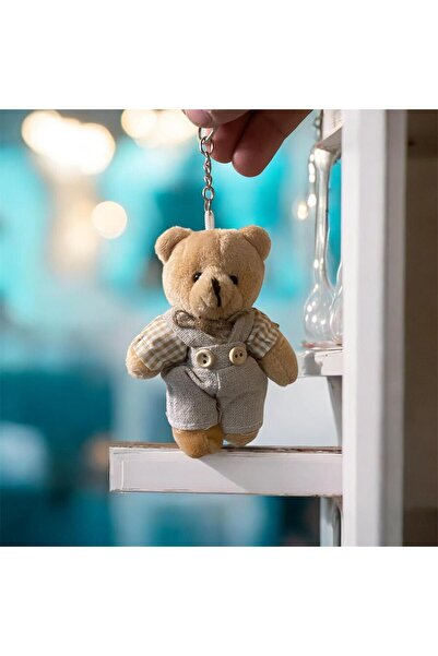 Volenta Dressed Plush Teddy Bear Keychain Gift Ornament and Accessory Male Mo...