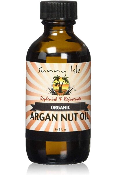 Sunny Isle زيت جوز الأرغان العضوي الجامايكي 2 أونصة