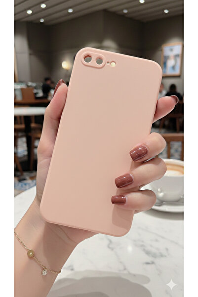 TechTrove Apple iPhone 7 Plus - 8 Plus İçin Uyumlu Içi Kadife Leke Tutmaz Kam...