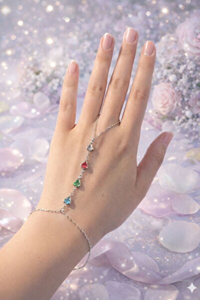 ALYA Aurora Damla Gümüş renk Şahmeran