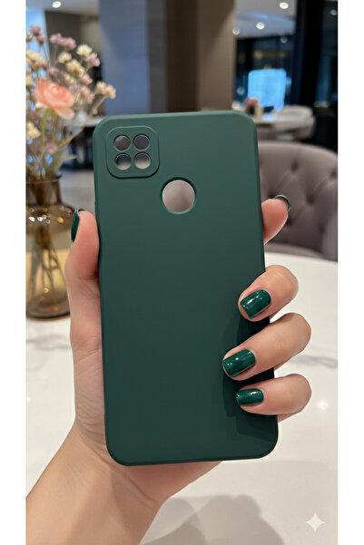 TechTrove Xiaomi Redmi 9C İçin Uyumlu Içi Kadife Leke Tutmaz Kamera Korumalı ...