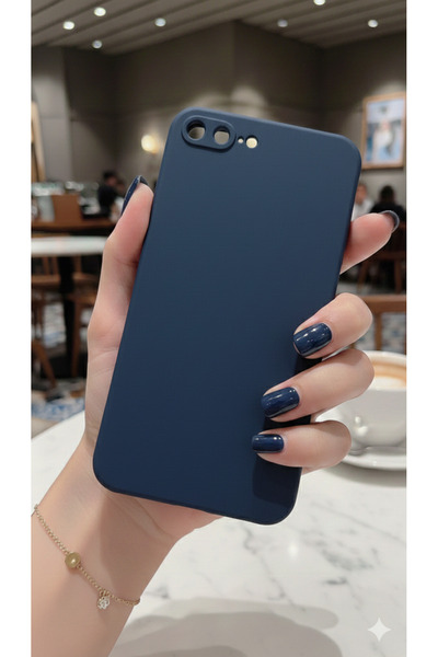 TechTrove Apple iPhone 7 Plus - 8 Plus İçin Uyumlu Içi Kadife Leke Tutmaz Kam...