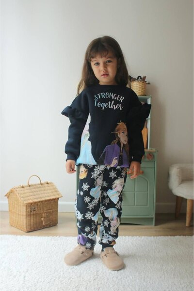 MİO Κοριτσίστικο επένδυση fleece Σετ με 3 Κλωστές