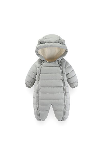 melisam.msg Kız Erkek bebek Kış Kalın Sevimli Tulum Mont