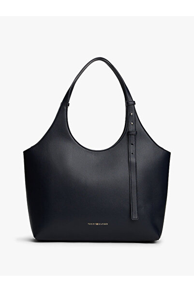 Tommy Hilfiger Kadın TH Logo Detaylı Tote Çanta