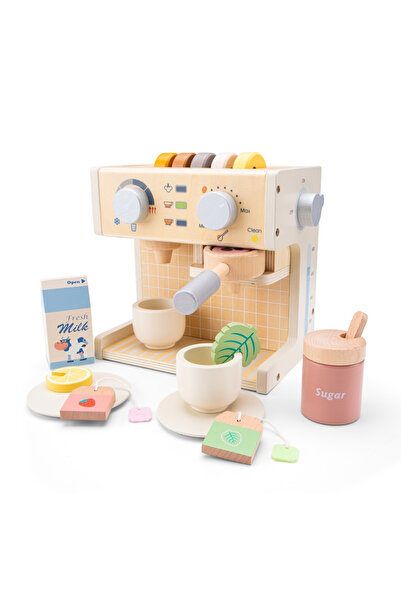 New Classic Toys Cafetiera Woet pentru Copii - Set Joc de Rol, Accesoriu Buca...