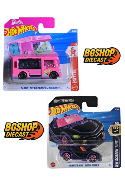 HOT WHEELS Monster High Ghoul Mobile - Barbie Dream Camper