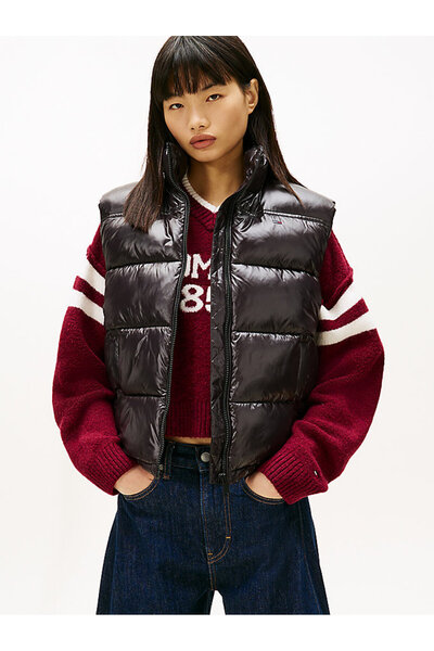 Tommy Hilfiger TJW Essenial Puffer Kadın Parlak Yelek