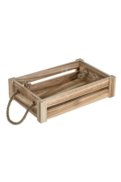 OEM Decorative Wooden Box with Rope Handles