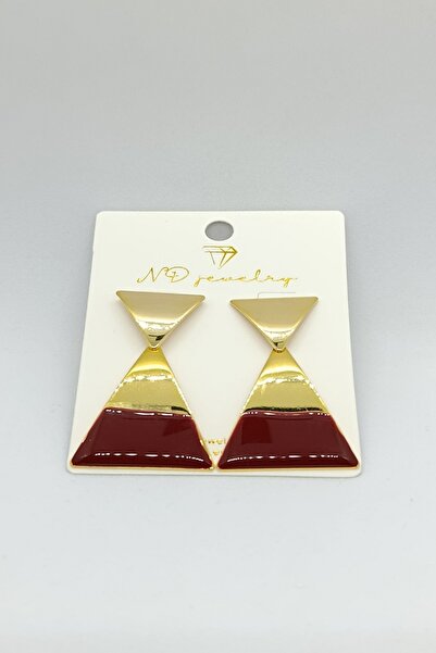 ndjewelry أقراط بورجوندي نوار