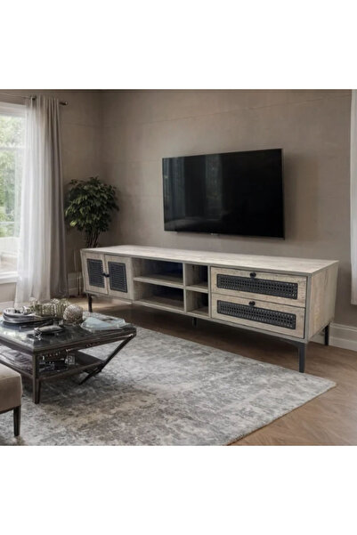 Tasamem Dafia طاولة بلازما خشب مقاس 45*40*160 سم