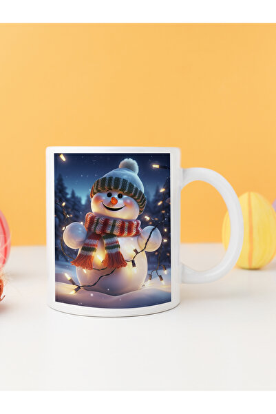 Velorina SEVİMLİ KARDAN ADAMLI YENİ YIL KUPA BARDAK NOEL