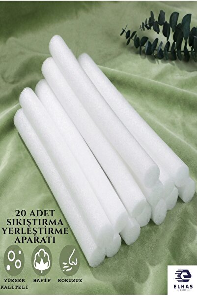 ELHAS koltuk ve sandalye örtüsü sıkıştırma ve sabitleme süngeri,kayma engelleme aparatı 20 adet(30-35cm)