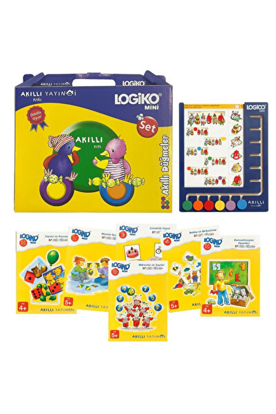 Akıllı Yayınevi Logiko Mini - Akıllı Düğmeler 4-6 Yaş