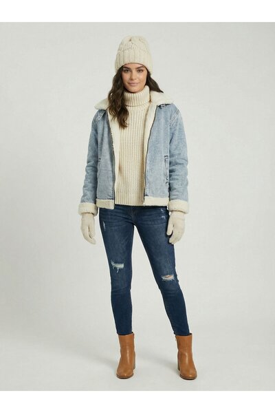 glozmen Kürklü Kot ceket – Kışlık, Sıcak ve Şık Tasarım