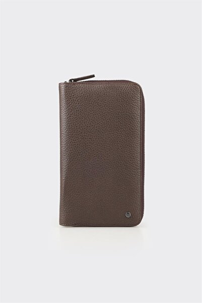Elle Shoes Kahve Deri Erkek Cüzdan