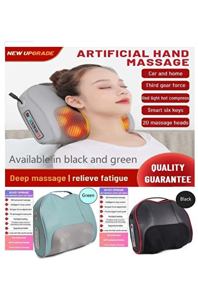 BSMBIOO جهاز تدليك الرقبة الكهربائي المُطوّر يُرخي عضلات الجسم بالكامل