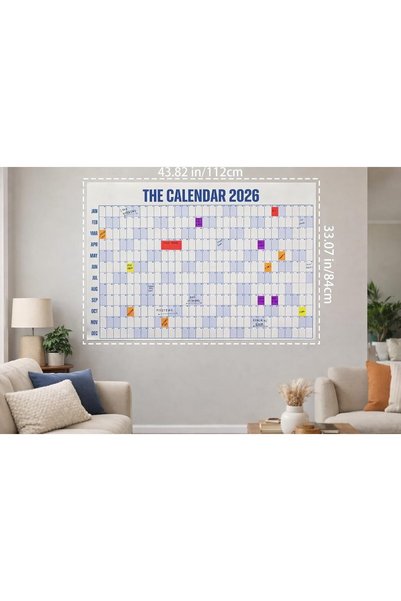 ChicAbode The Big A Calendar 2026