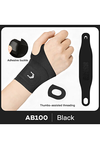 Choice AB100-black Flexible Splint Wrist Thumb Support Brace for Tendonitis A...