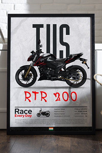 Duvarda Poster KUBA RX 9 cu ramă din lemn negru, pictură decorativă de perete...