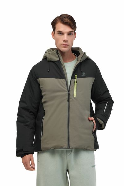 lumberjack ML XAN 3KSY-HYM25620 5PR Haki Erkek Kısa Kaban