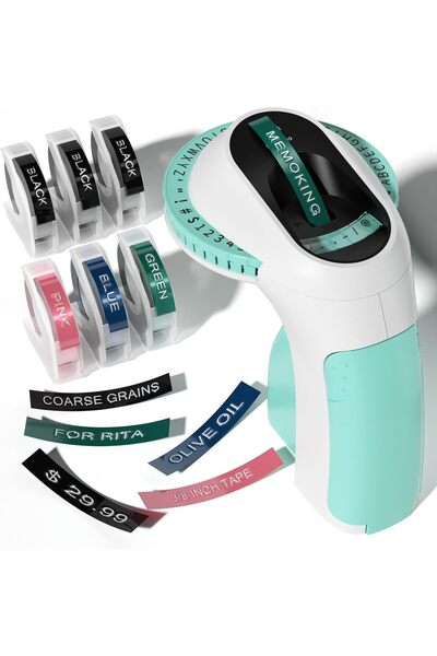 Memoking E975 Embossing Label Maker Machine