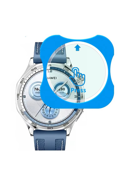 UnDePlus Huawei Watch Gt 6 46mm Easy Apply Apparatus Glass Screen Protector 0...