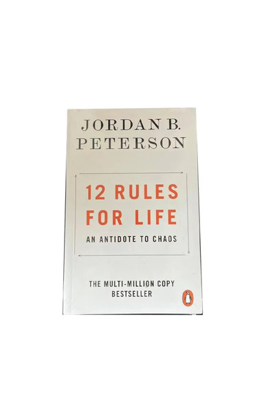 Choice 1 12 Rules for Life:An Antidote To Chaos By Jordan B. Peterson English Reading Books