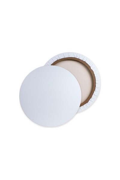 Fanart Basic Yuvarlak Tuval %100 Pamuk 285 Gr 15 Cm