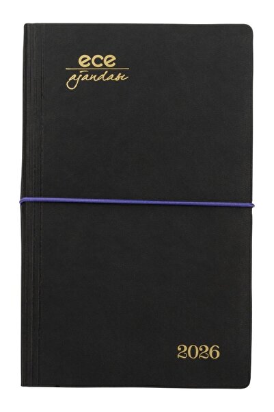 Ece Günlük Ajanda Yeni Akçay Termo Deri Çizgili 12X18 2026