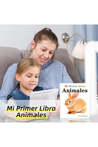 Choice 976-40C مجموعة واحدة من 10 كتب تعليمية إسبانية للتمييز البصري، تصميم ب...