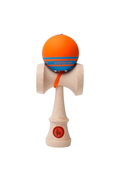 Kendama Europe Kendama Record rosu mat, Base cup, cupe mari, 18,5 cm + set ata cadou