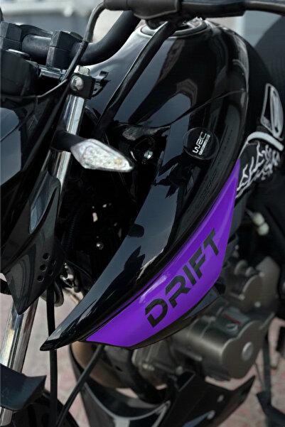 Banxtre Mondial Drift-L için Yan Grenajlar için Mor Renk Drift Yazılı Kaplama...