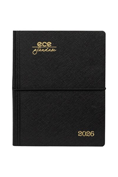 Ece Günlük Ajanda Yeni Marmaris Termo Deri Çizgili 12X16 2026