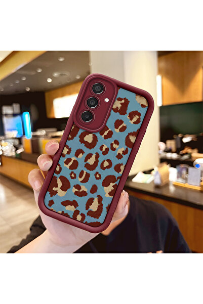 Hontinga حافظة ملونة من مادة السيليكون المتوافقة مع هاتف سامسونج جالاكسي M15 ...