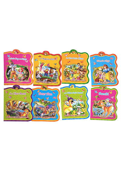 Choice مجموعة من 8 كتب قصصية فرنسية للأطفال، مقاس A4-10-25، للأعمار من 4 إلى ...