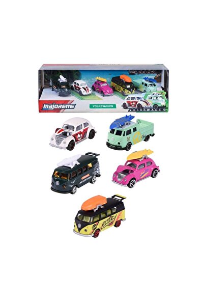 Majorette Oyuncak Volkswagen 5'li Araba Seti Giftpack