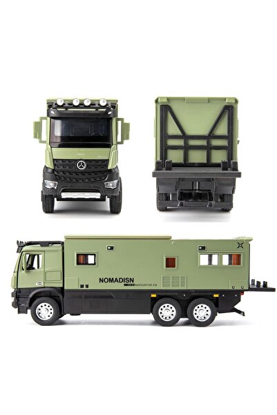 Cici Oyuncak Mercedes Benz Nomadısom Çok Amaçlı Karavan Tır Kamyon Model Meta...