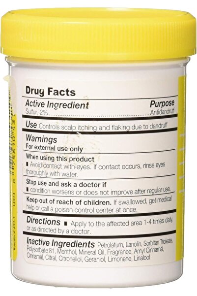 Sulfur 8 بلسم طبي للشعر وفروة الرأس