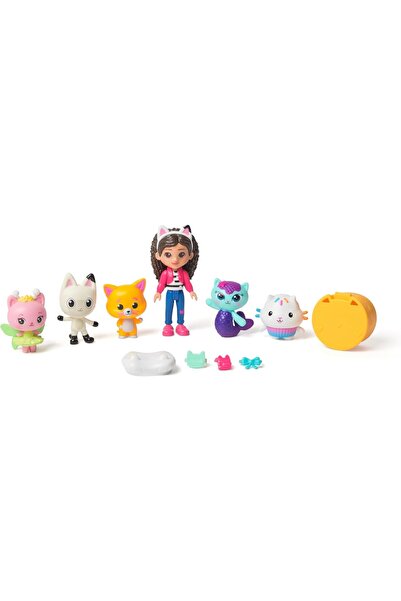 Spin Masters Spin Master Toy Gabby's Dollhouse Movie: Multi Figure Set (Mixed Model, 1 Piece)