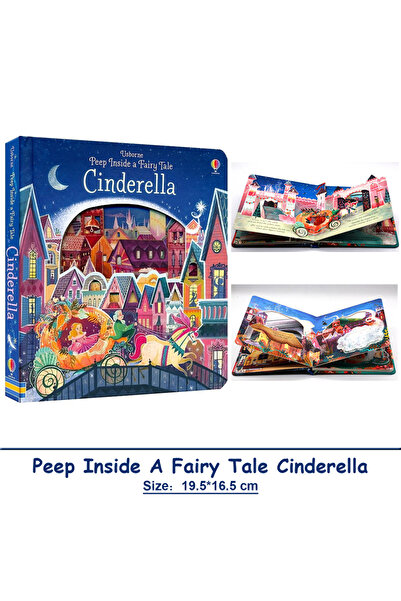 Choice سندريلا من أوزبورن: نظرة خاطفة داخل قصة خيالية، سندريلا مونتيسوري، كتب تعليمية باللغة الإنجليزية للأطفال