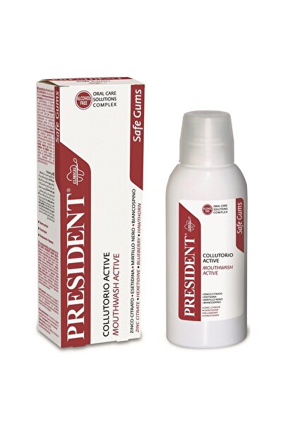 President Apa de gura Active pentru boli gingivale si parodontoza 200 ml