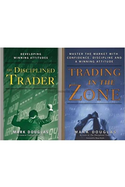 Choice كتابان: مارك دوغلاس، التداول في المنطقة والتاجر المنضبط، غلاف ورقي باللغة الإنجليزية